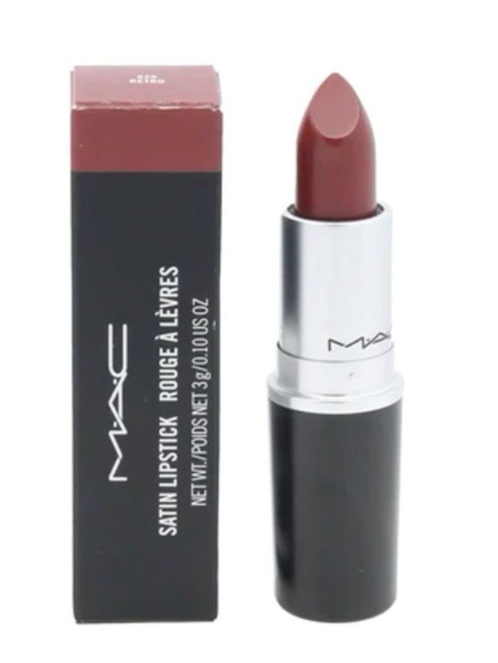 MAC Retro Lipstick 820 Discontinued Rare NIB Satin NOS HTF Warm Brown Rose